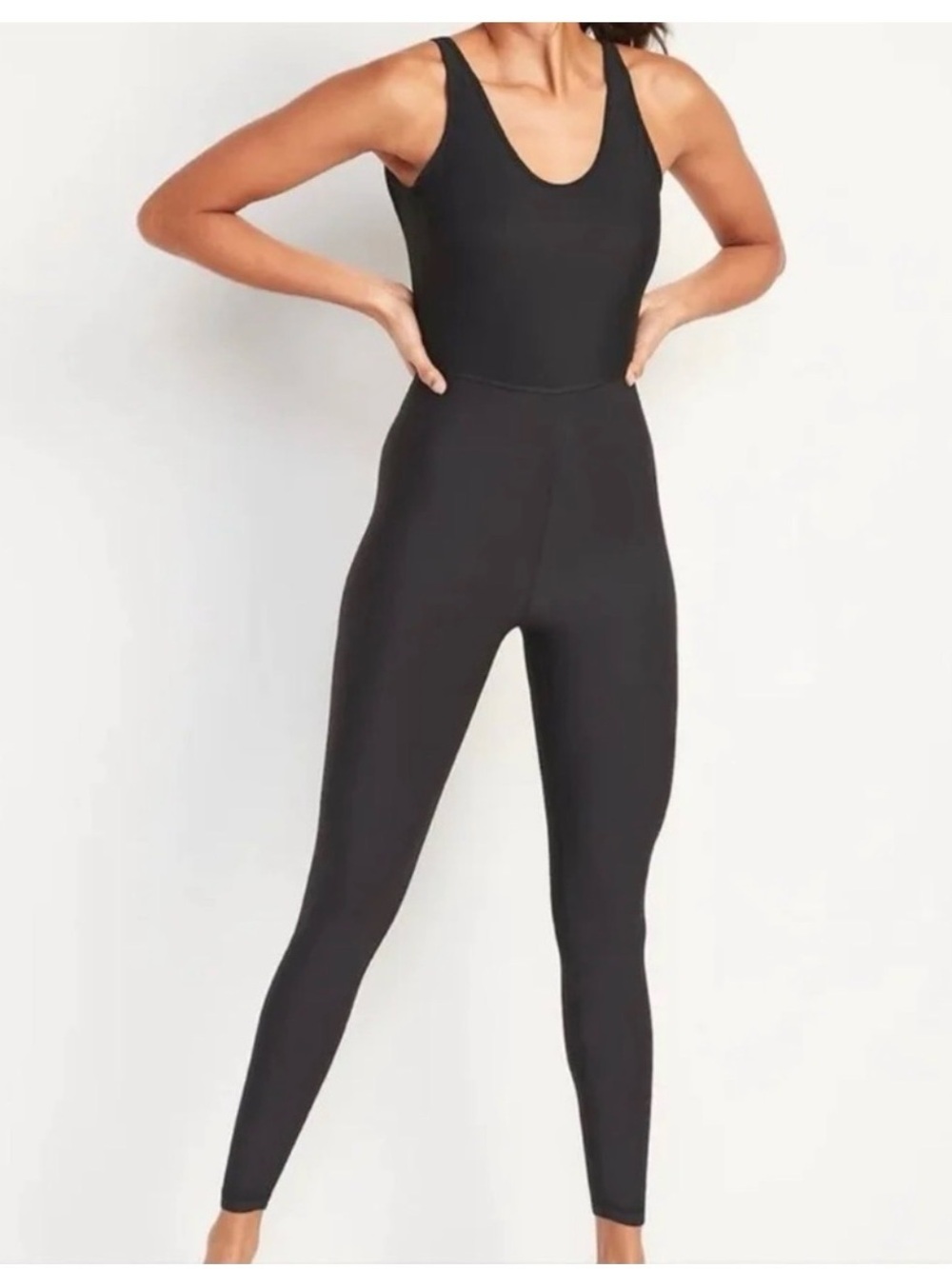 Old Navy Powersoft Active Crossback Jumpsuit